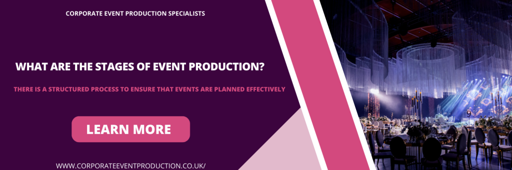 What are the Stages of Event Production